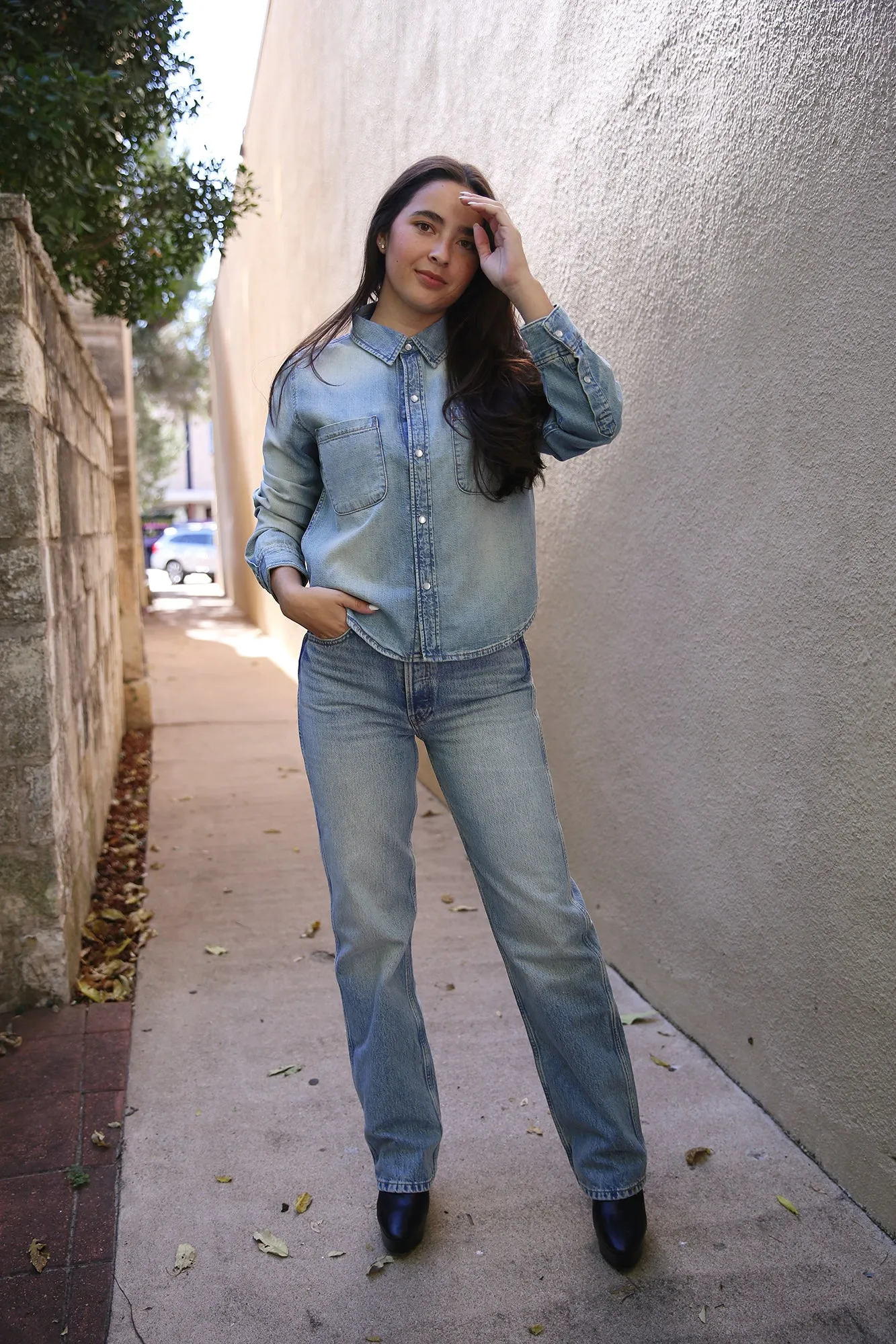 90s High Rise Loose Ojai Indigo