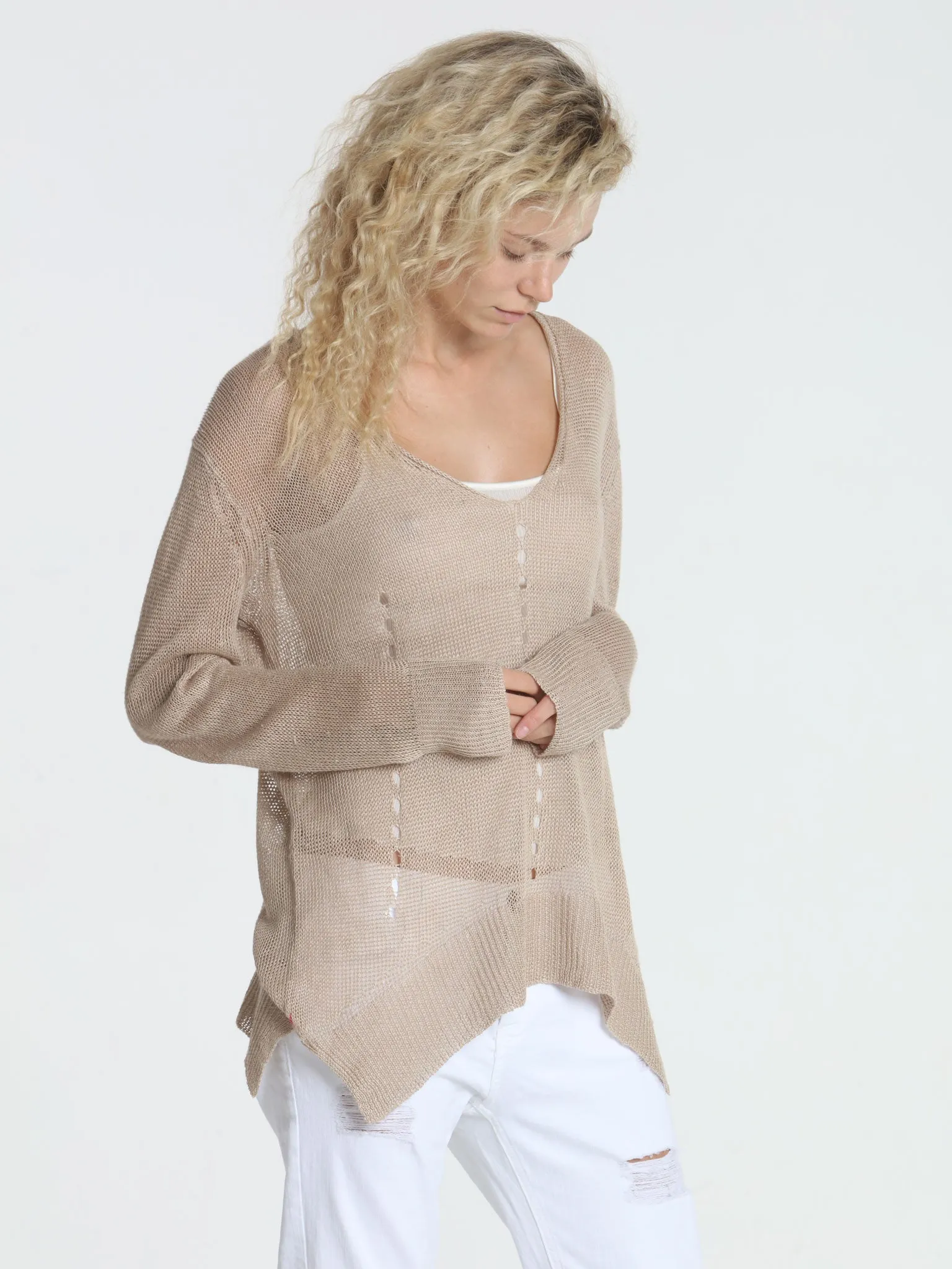 Beach Side Tunic - Sand