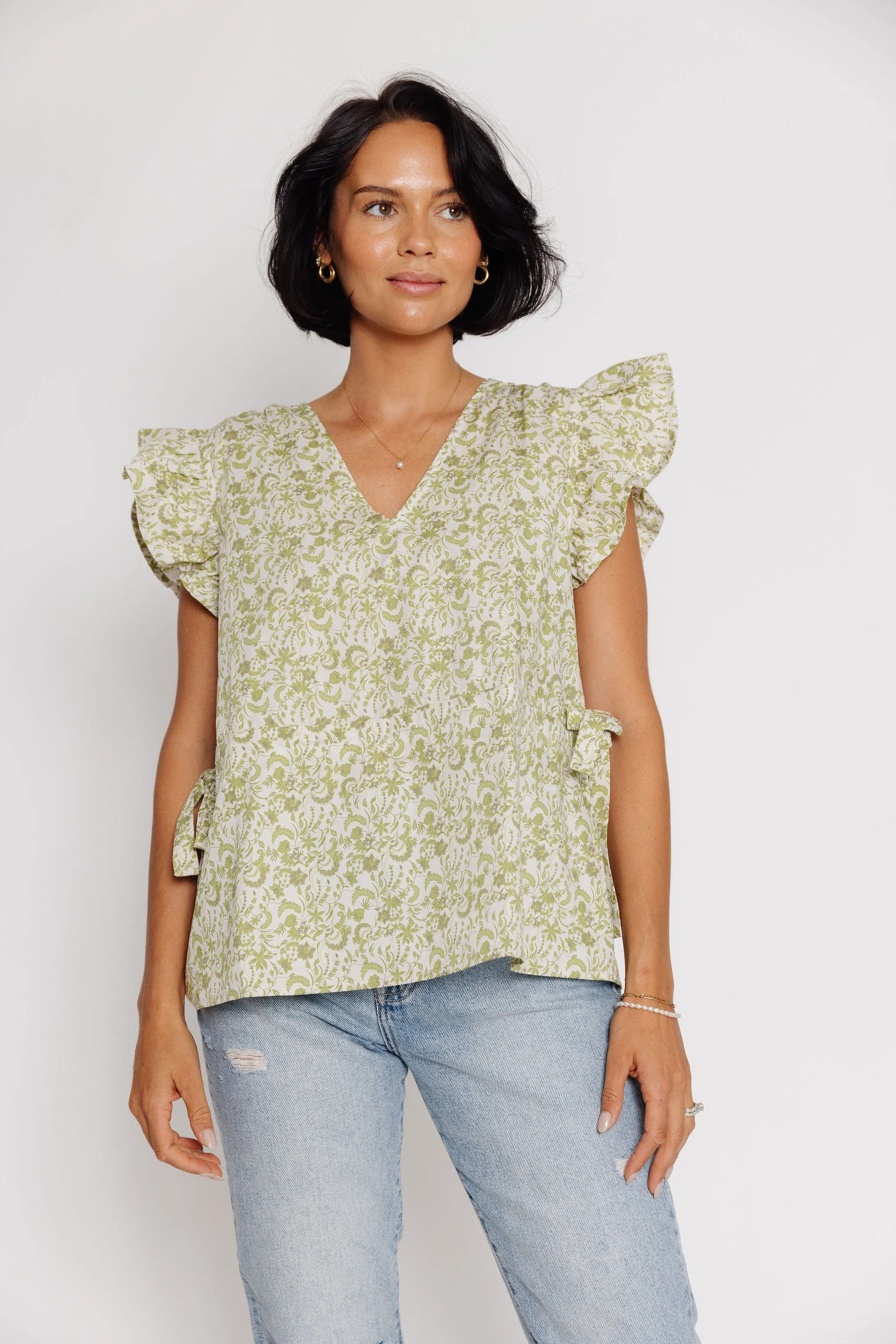 Beaudelair Blouse in Olive