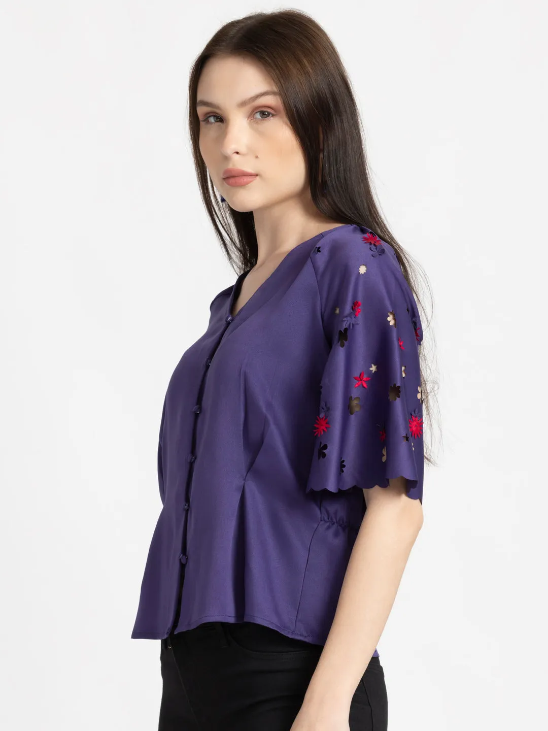 Belen Peplum Shirt