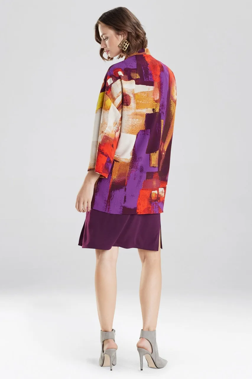 Brushstroke Crepe Kimono