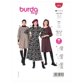 Burda Pattern 5975 Misses' Dress