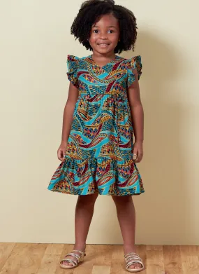 Butterick 6887 Children's Dress sewing pattern