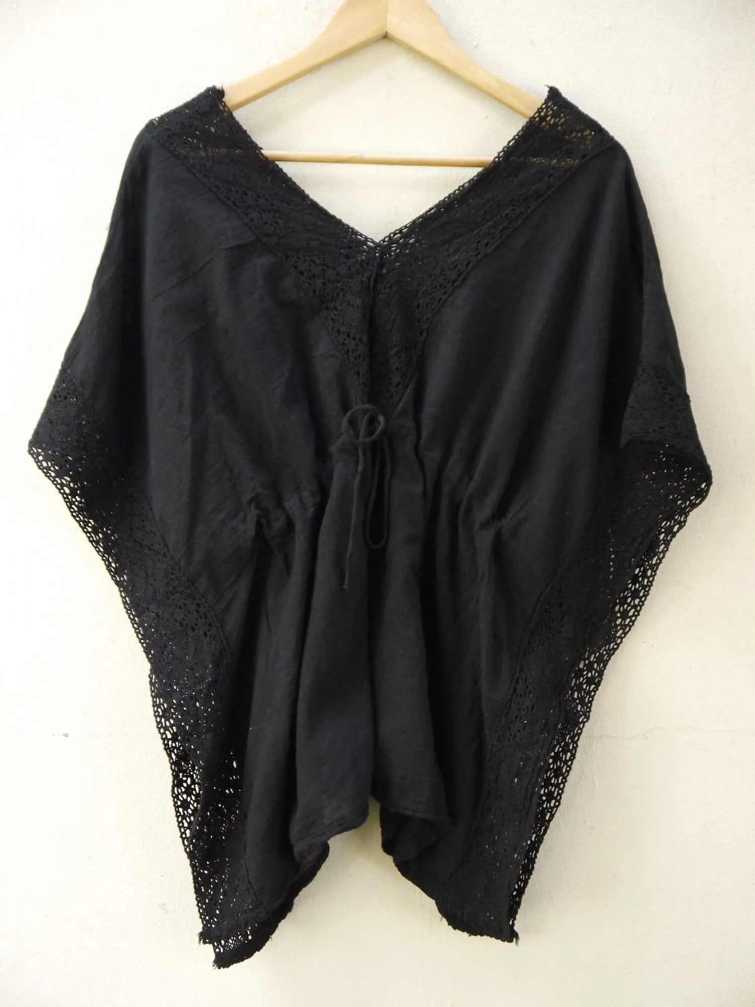 Crochet Lace Kimono Top