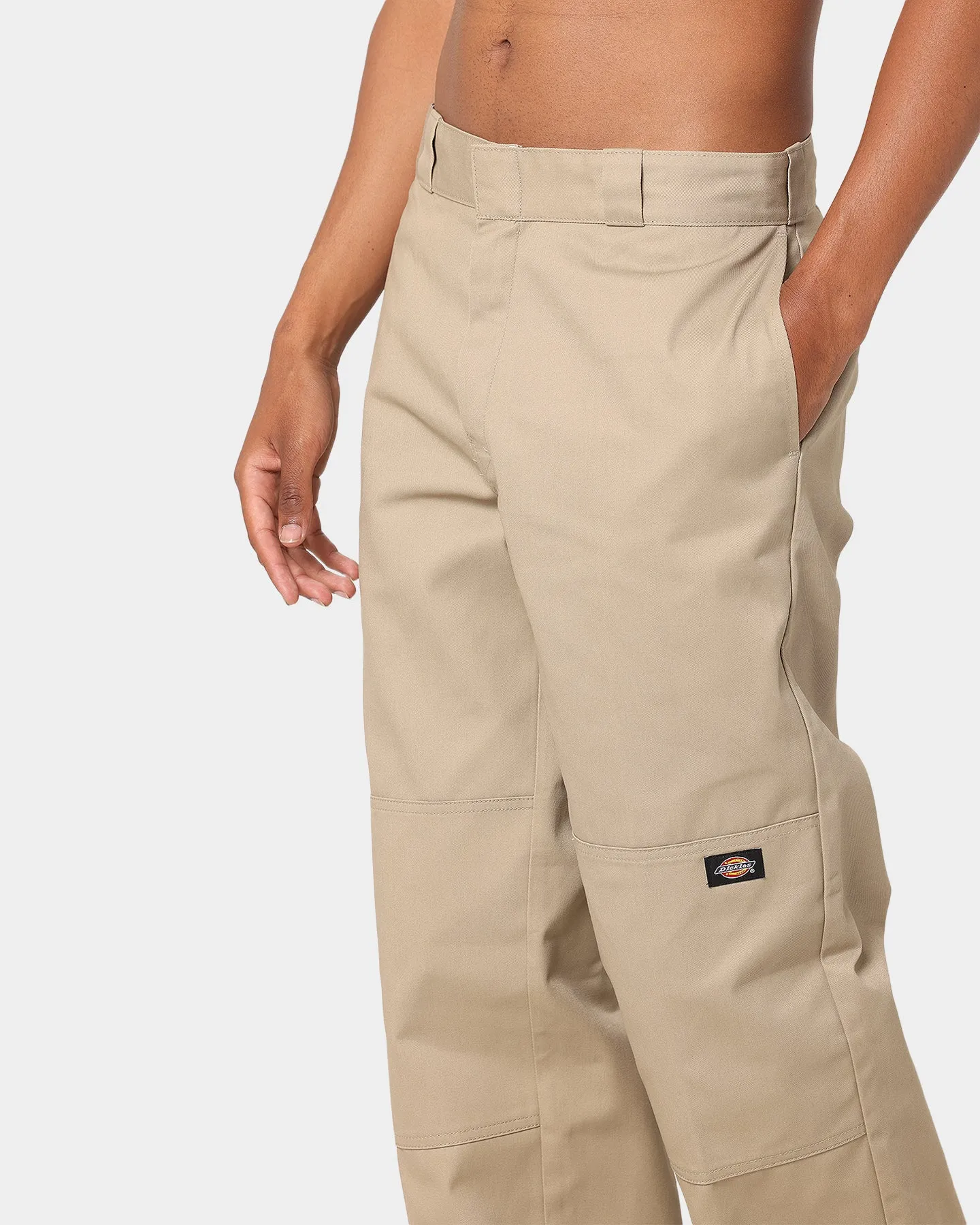 Dickies Loose Double Knee Work Pants Khaki