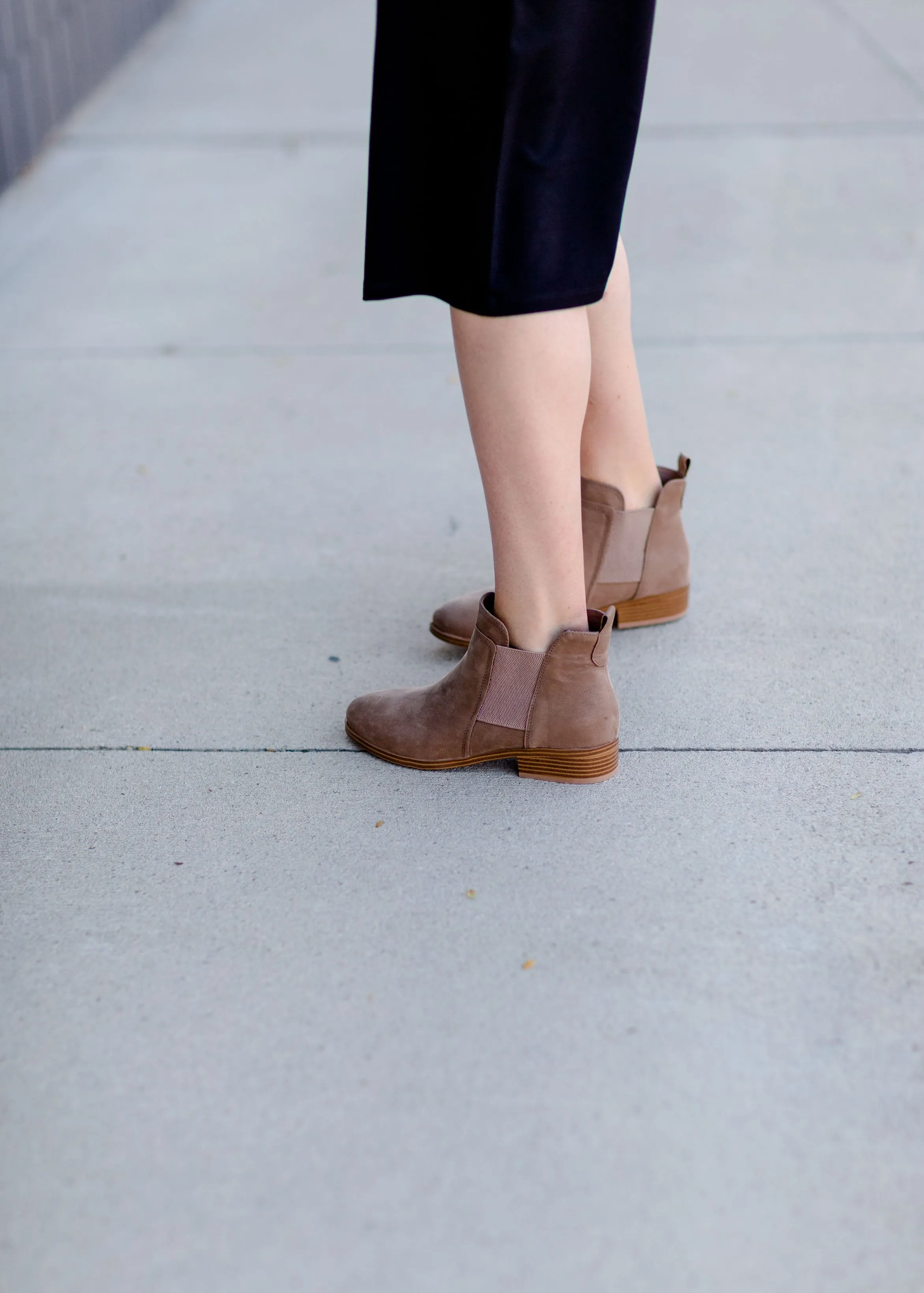 Flynn Taupe Bootie - FINAL SALE