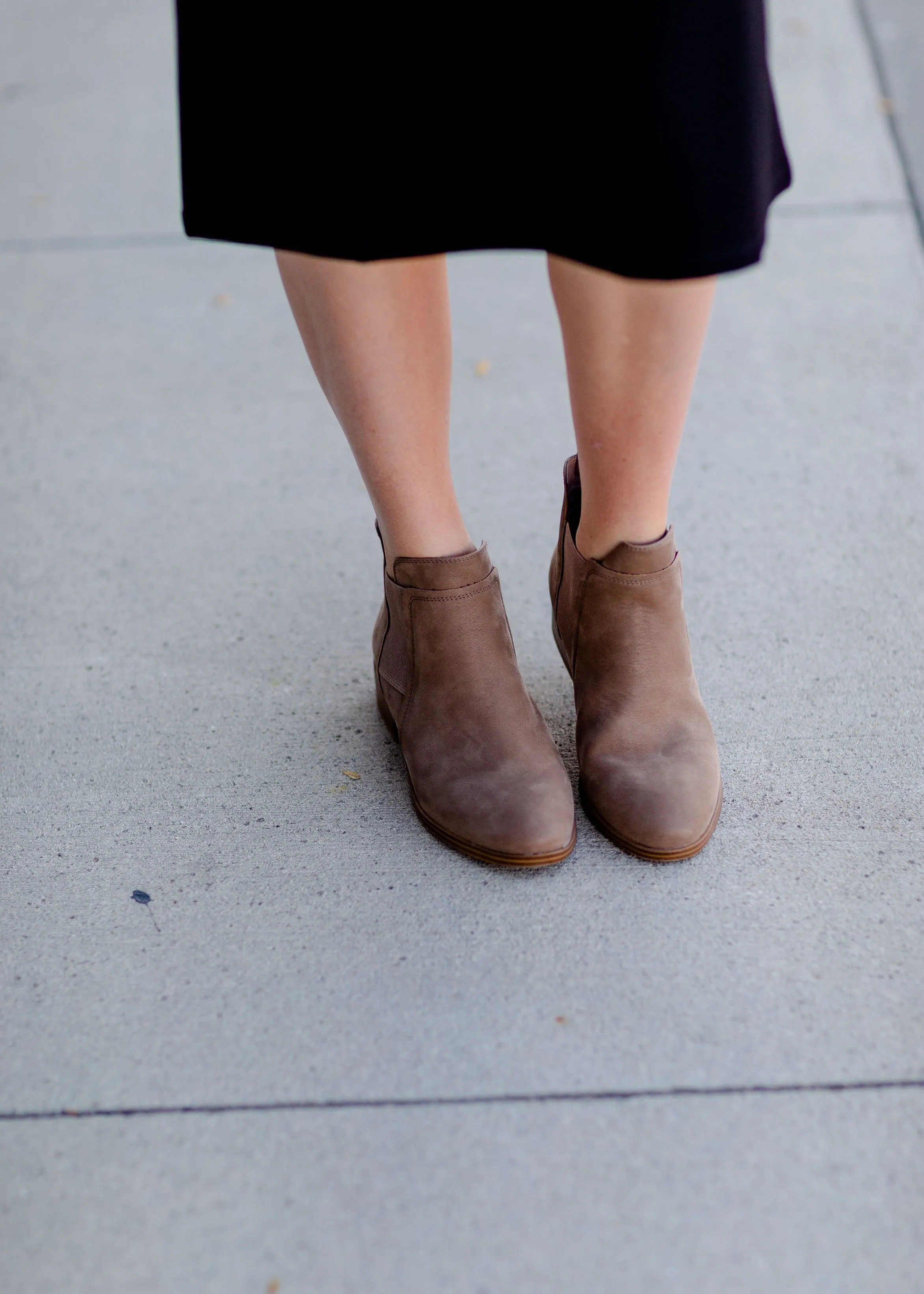 Flynn Taupe Bootie - FINAL SALE