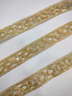 Golden Handwork Zardozi Trim