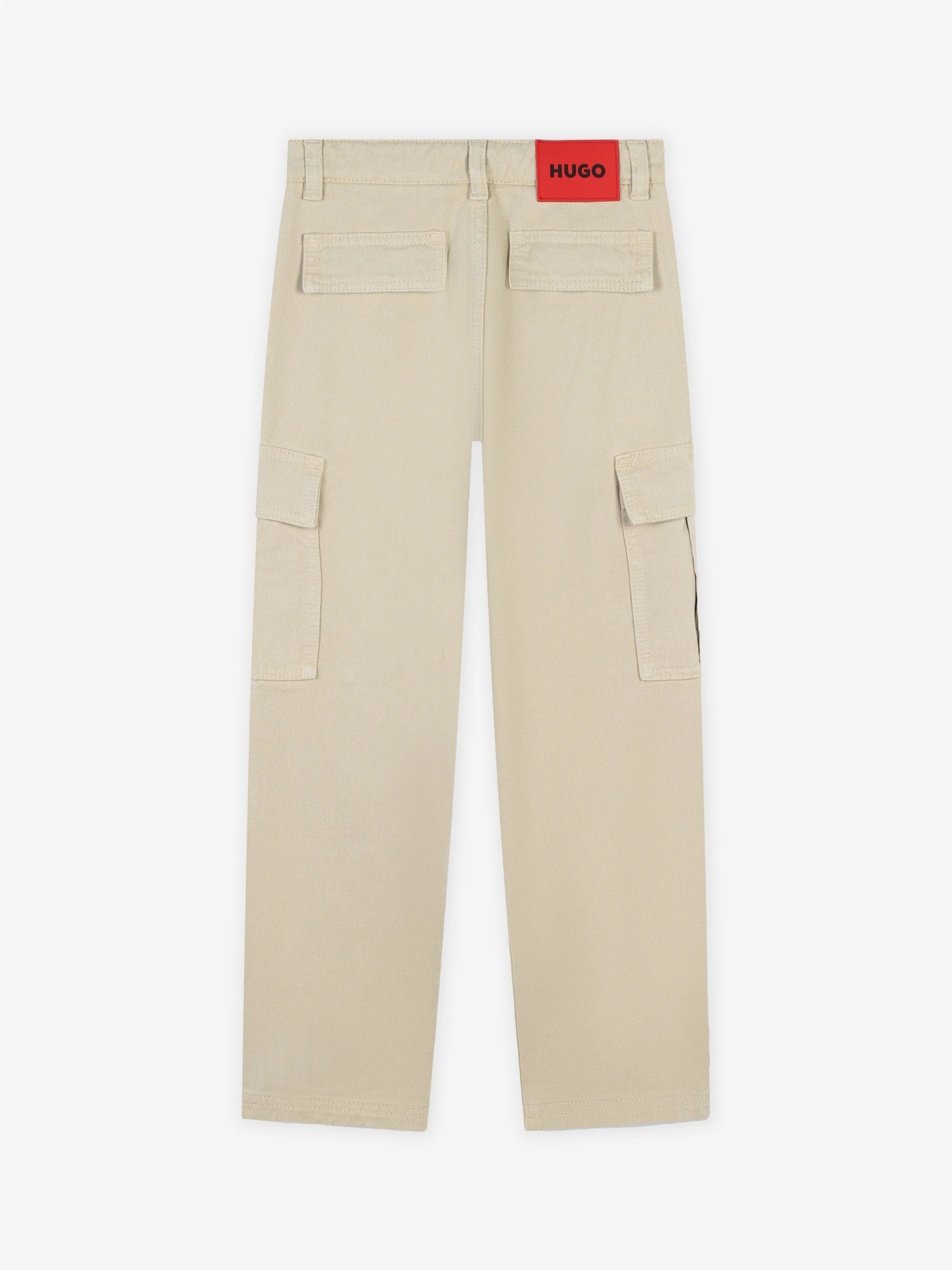 Hugo Boys Loose Pants in Beige