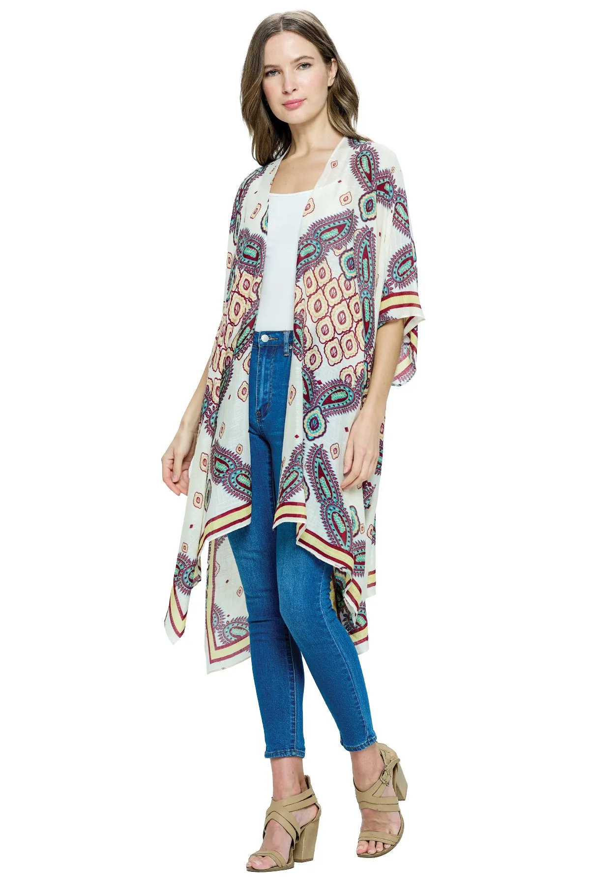 Kimono Multi Paisley