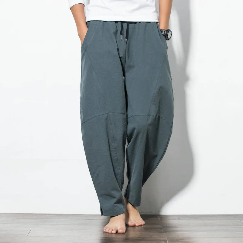 Linen Loose Casual Pants