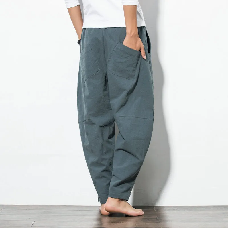 Linen Loose Casual Pants