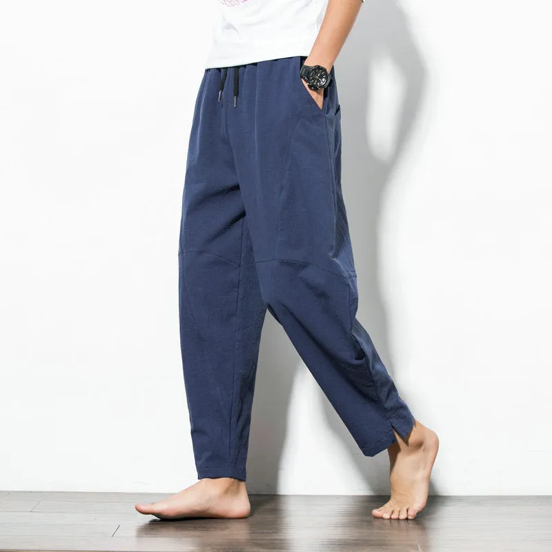 Linen Loose Casual Pants