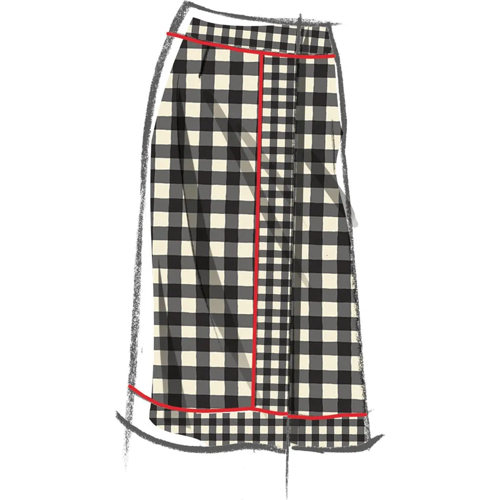 McCall's Pattern M8409 Misses' Wrap Skirts