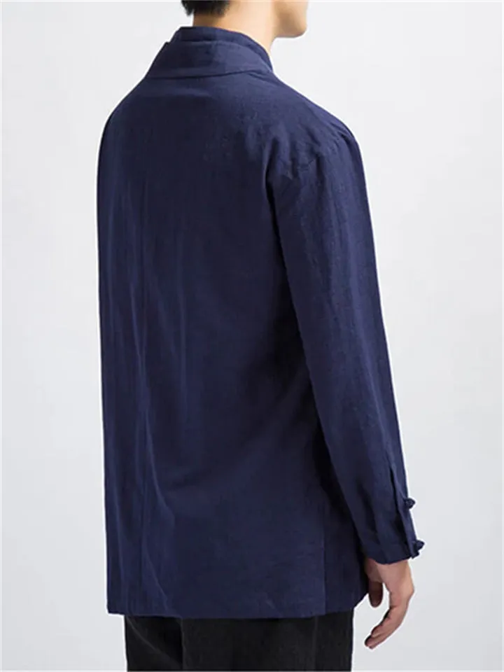 Men's Comfort Linen Zen Kimono Jackets