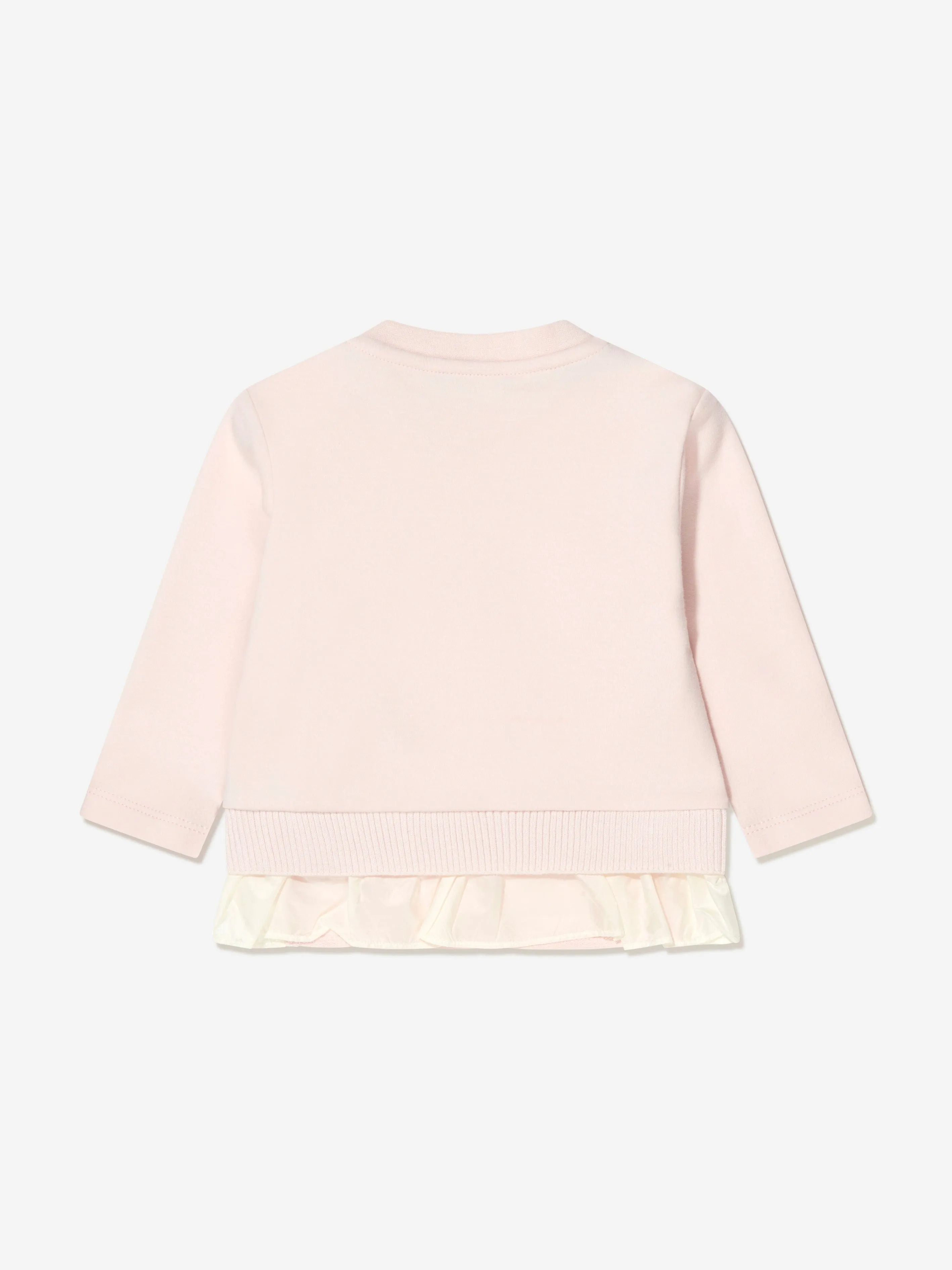 Moncler Enfant Baby Girls Peplum Long Sleeve T-Shirt