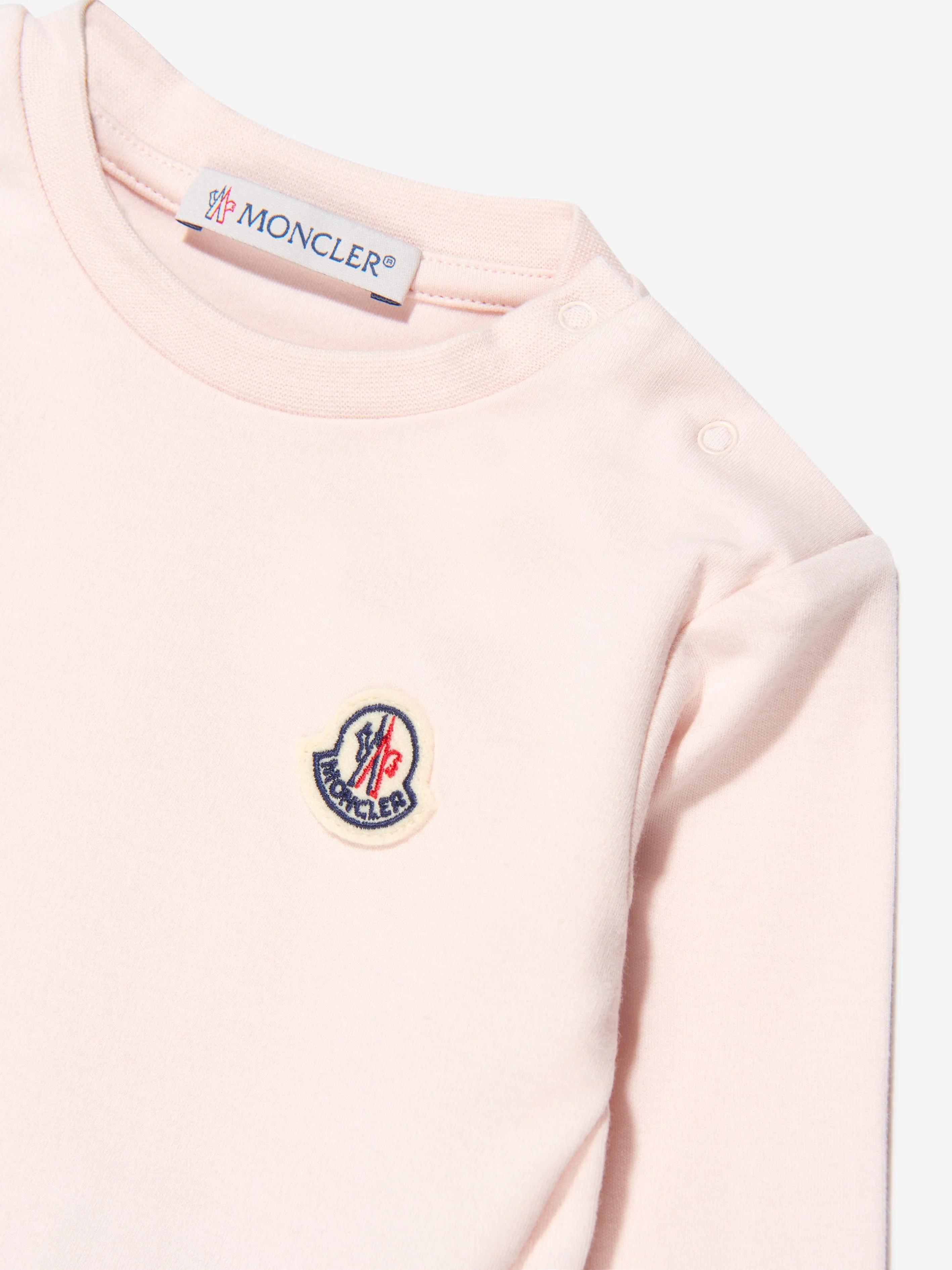 Moncler Enfant Baby Girls Peplum Long Sleeve T-Shirt