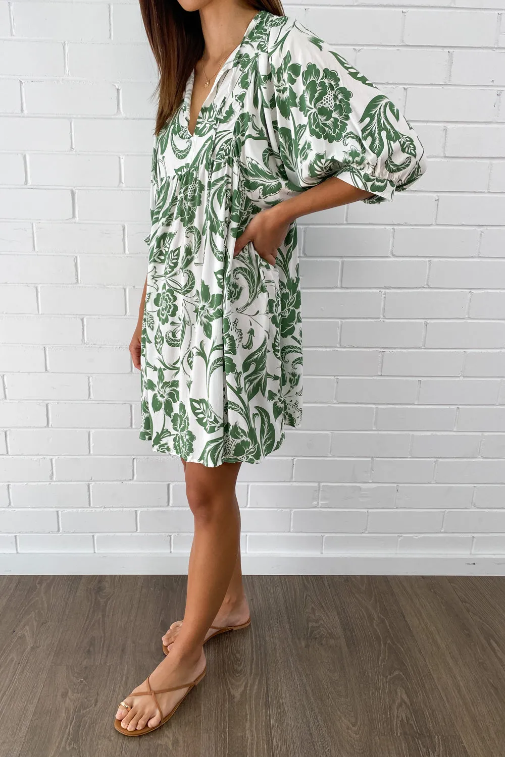 Ollie Print Dress