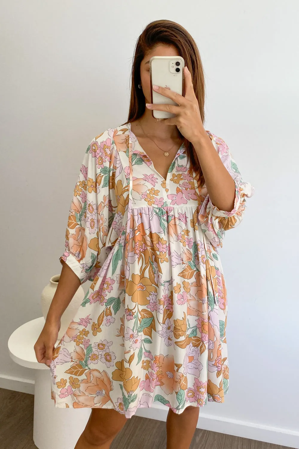 Ollie Print Dress