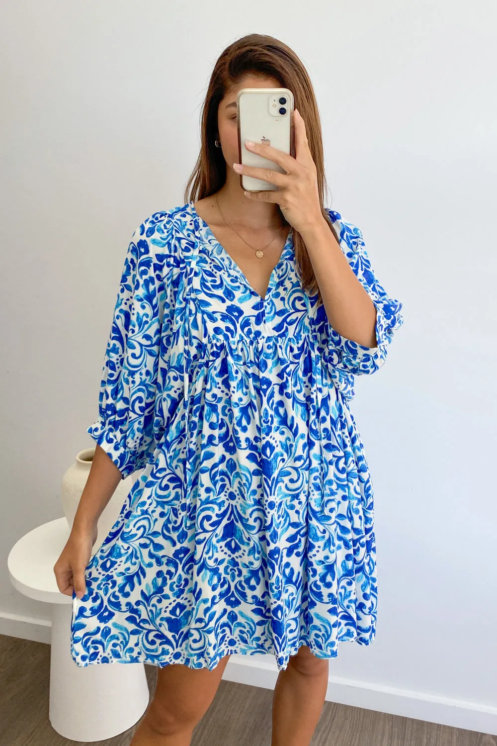 Ollie Print Dress