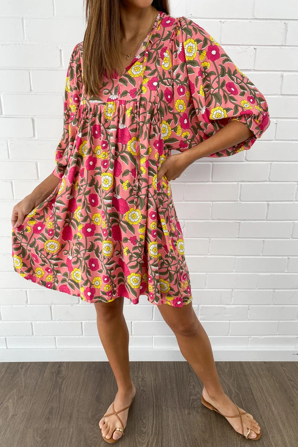 Ollie Print Dress