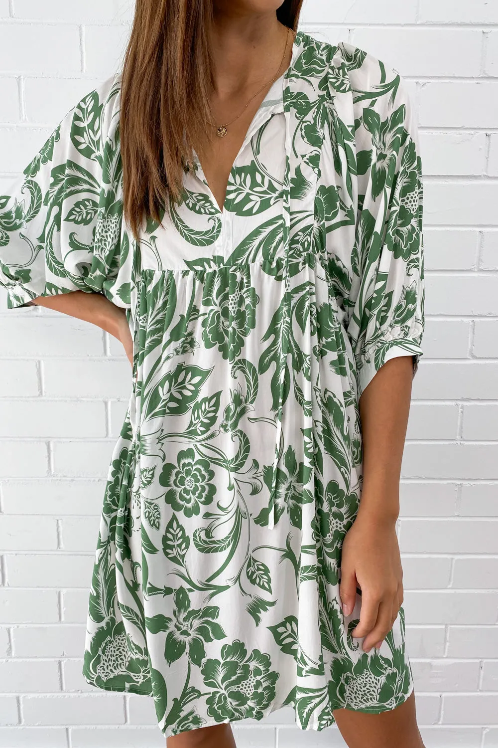 Ollie Print Dress