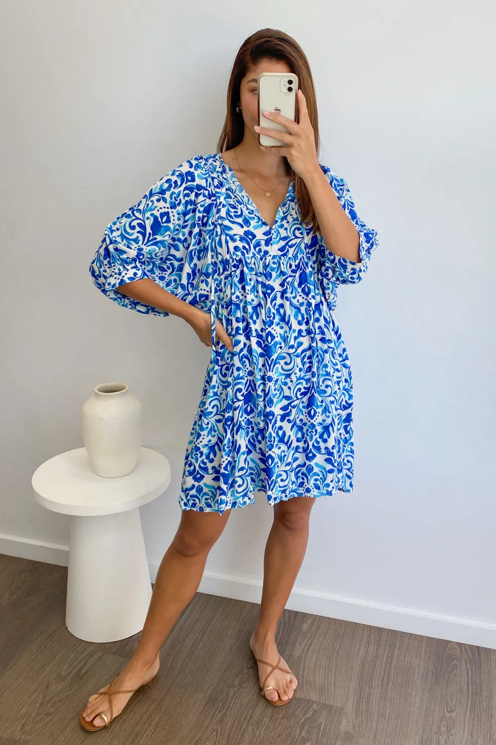 Ollie Print Dress