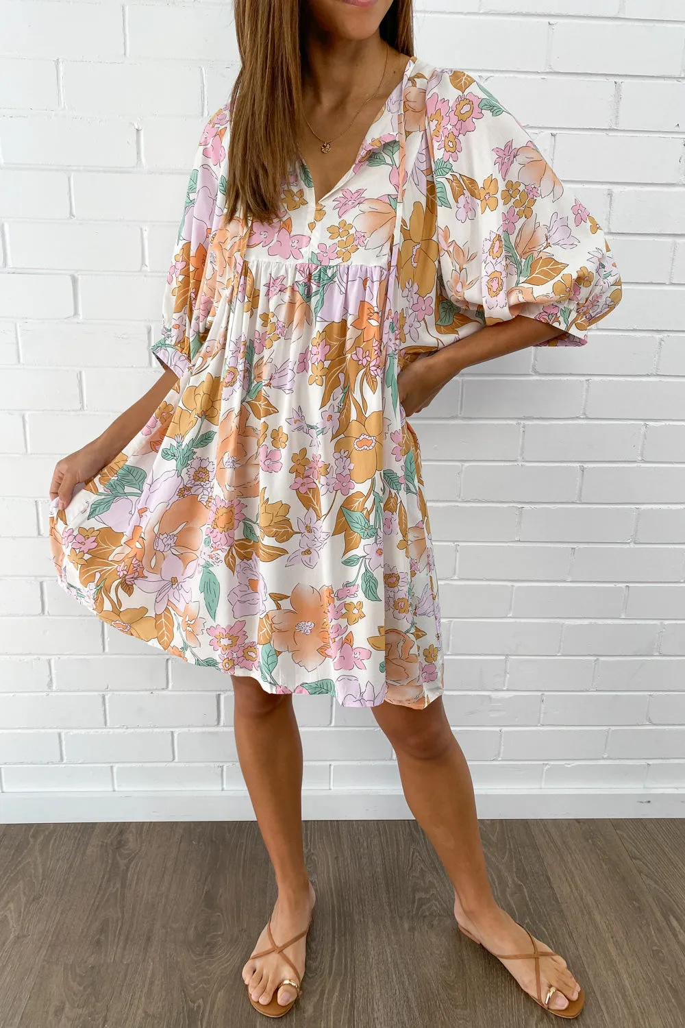 Ollie Print Dress