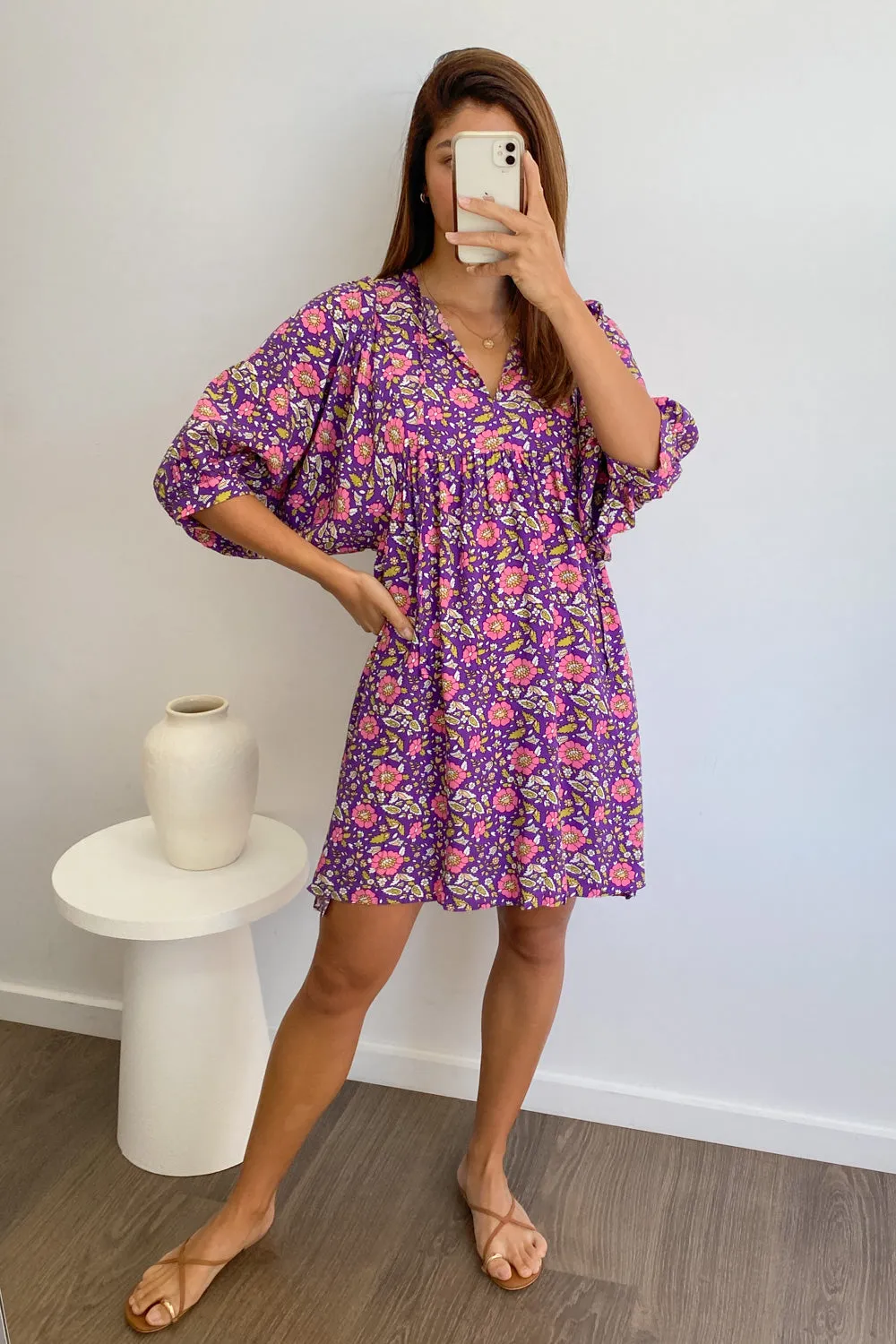 Ollie Print Dress