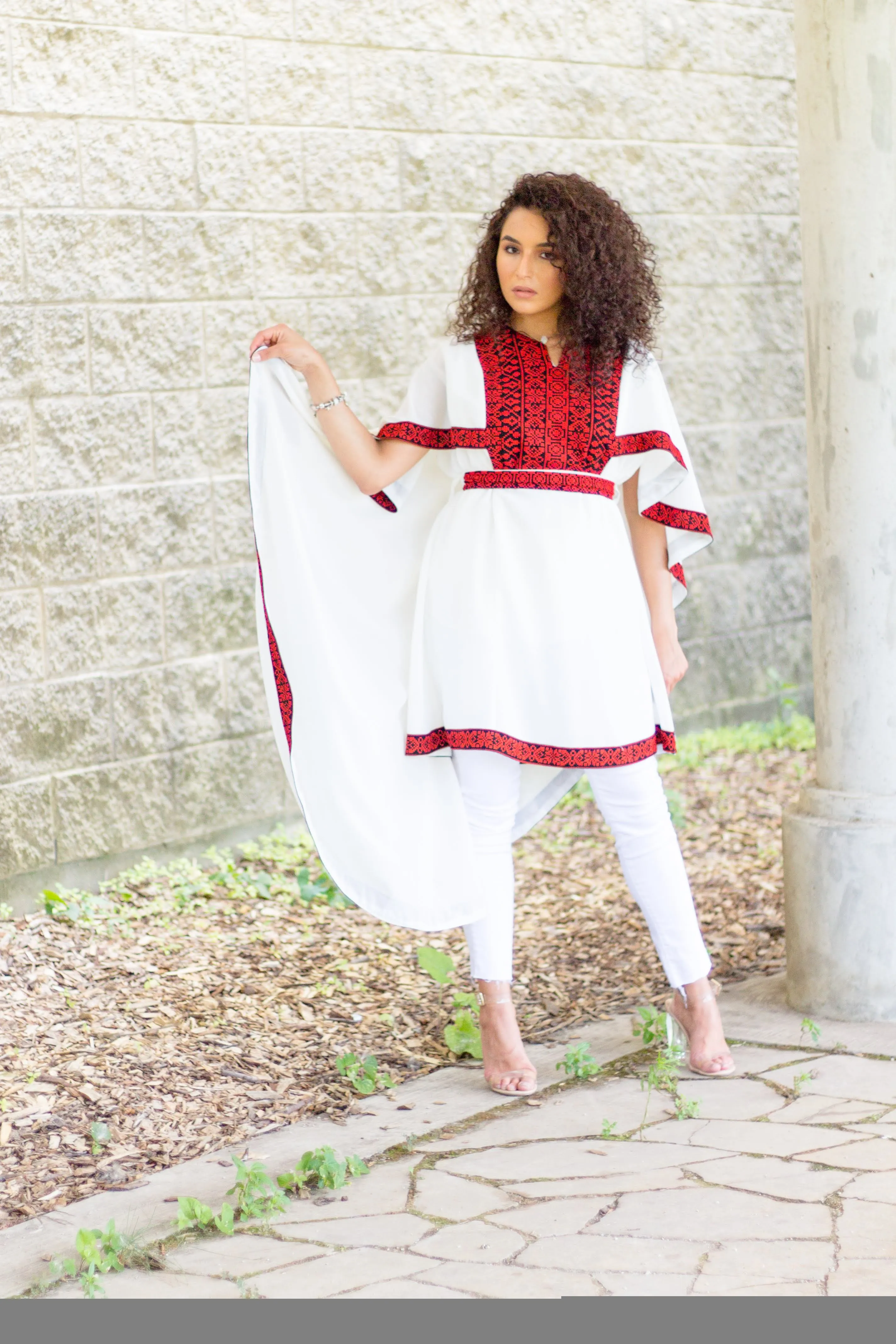 Palestinian Pride Cape dress