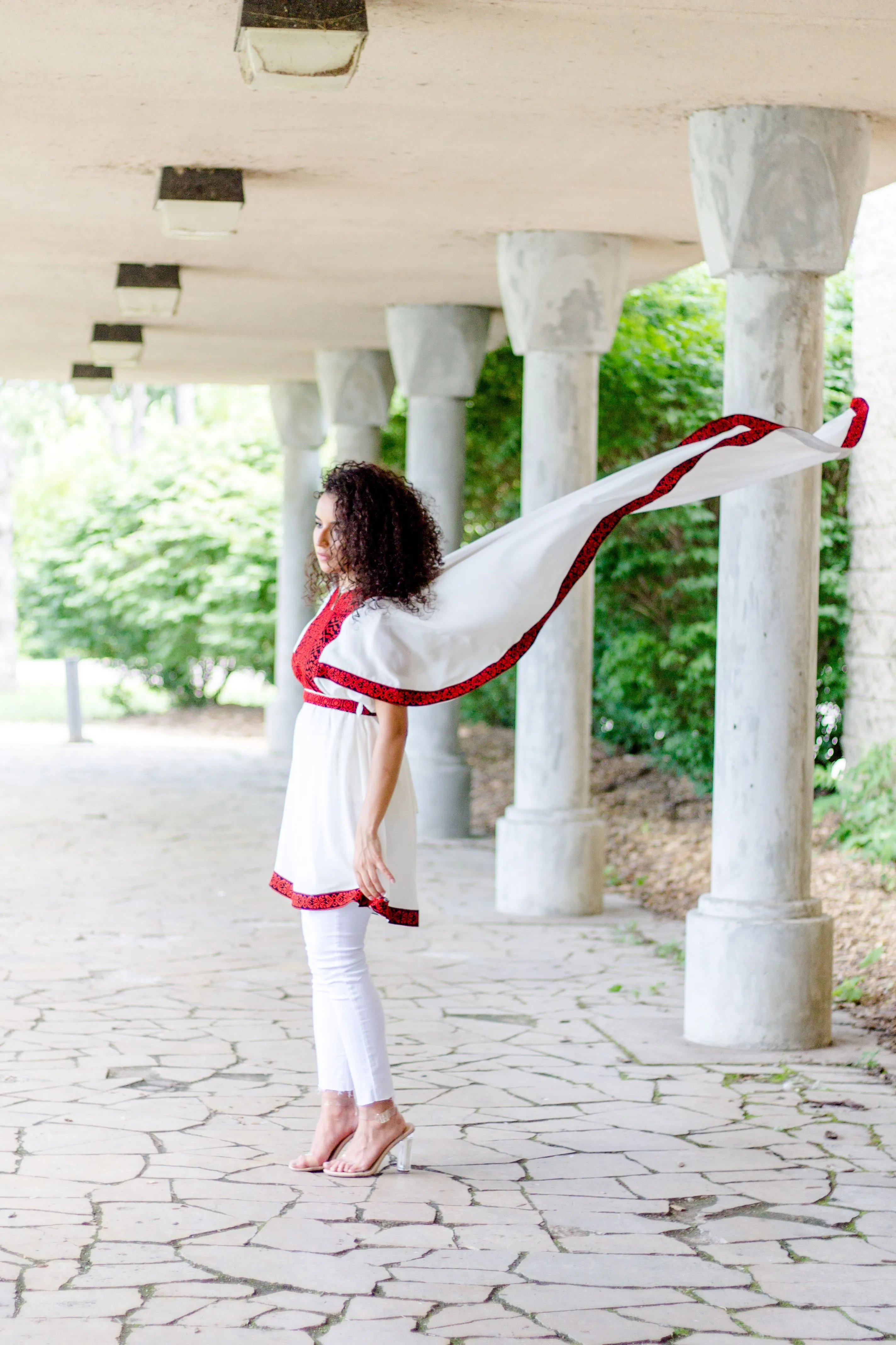 Palestinian Pride Cape dress