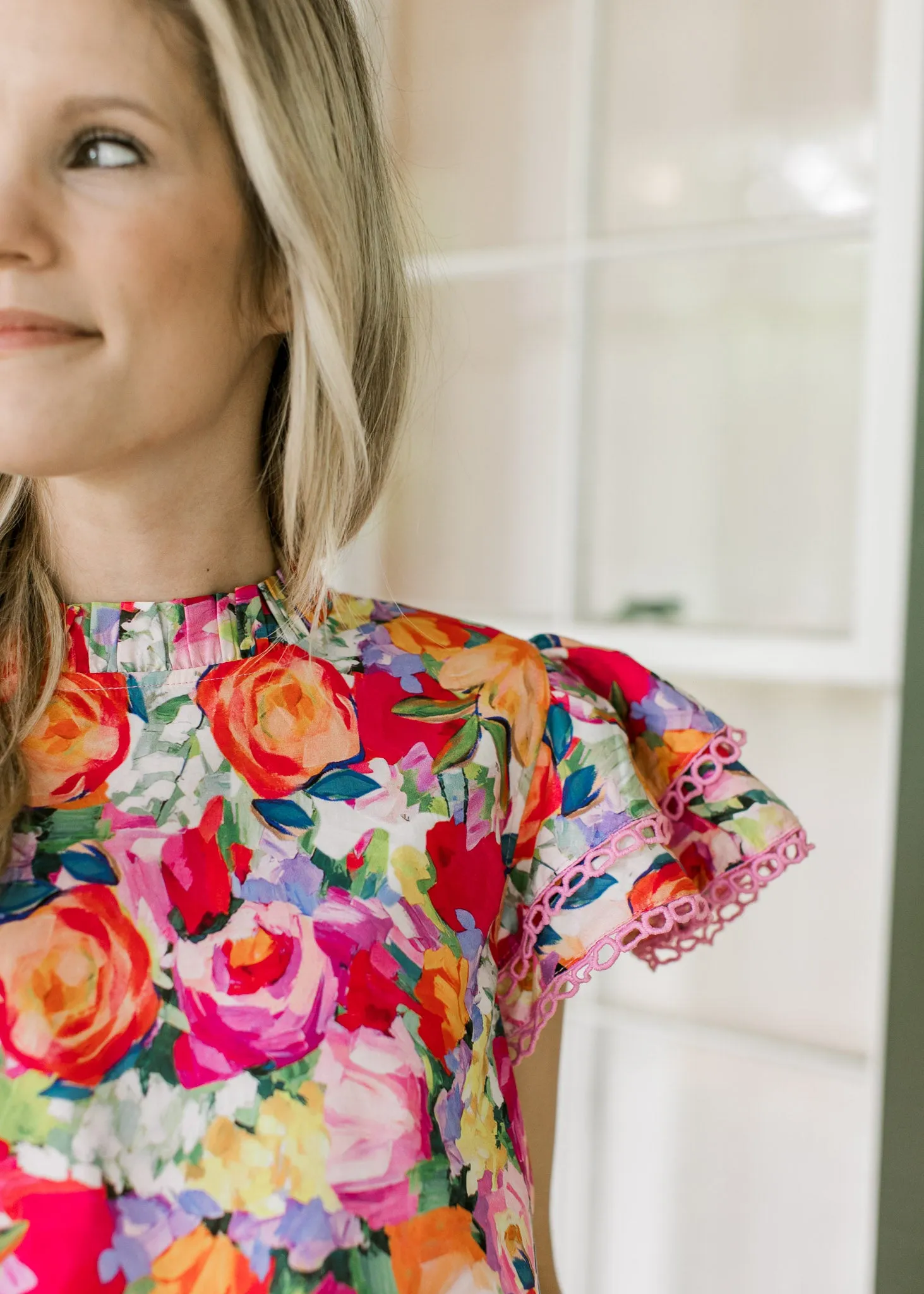 Picture Perfect Floral Top