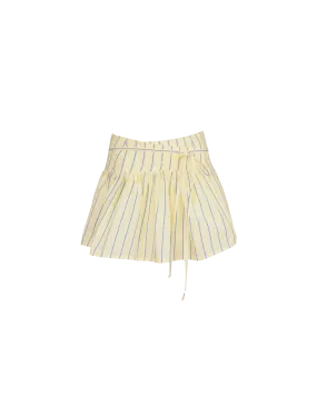 RODEO MINI SKIRT BUTTER NAVY STRIPE