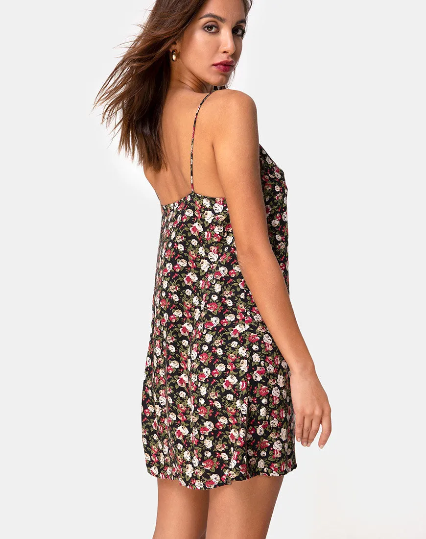 Sanna Slip Dress in Courtney Floral