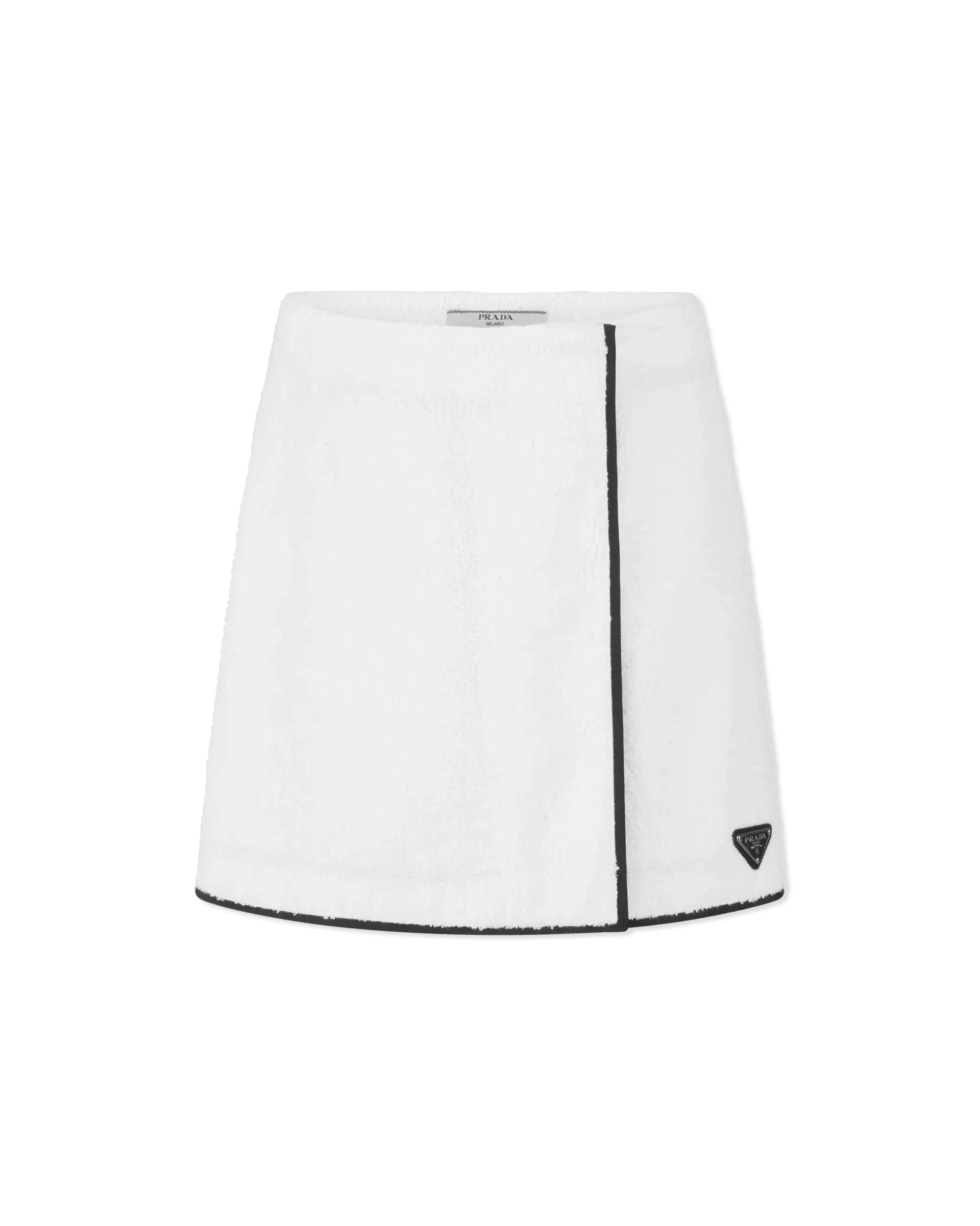 Terry Cloth Mini Skirt