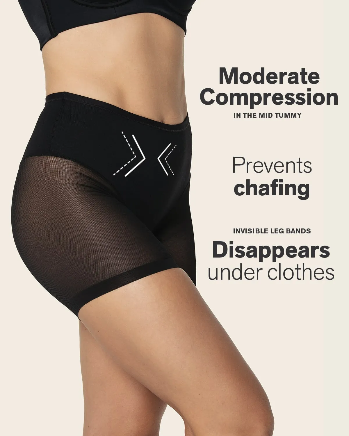 Truly Undetectable Sheer Shaper Short