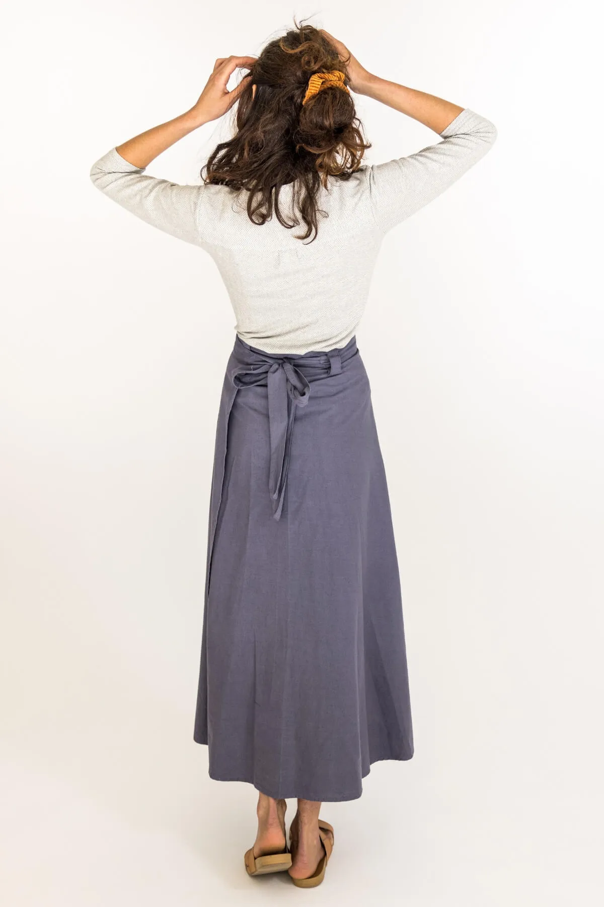 Wrap Skirt - Grey